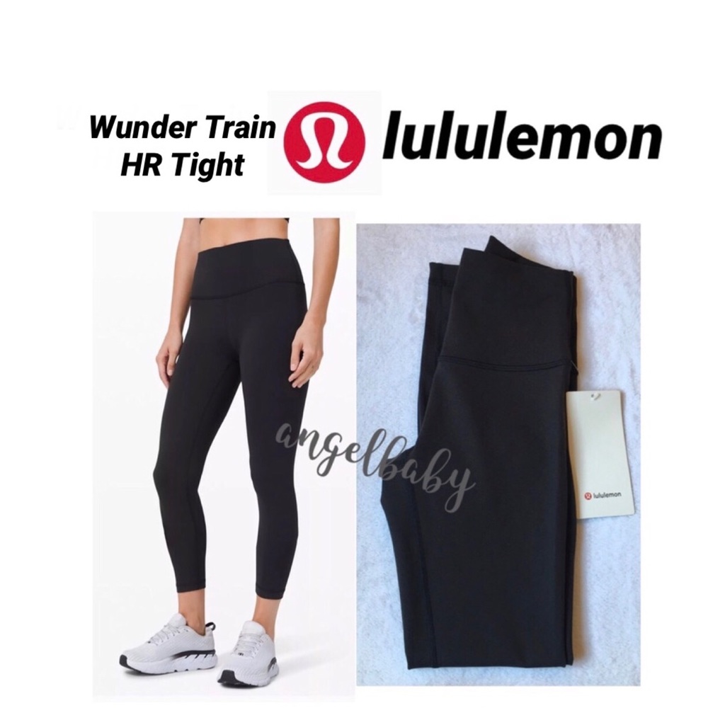 Lululemon Wunder Train HR Tight 25” in Solid Black! - Picture 13 of 17